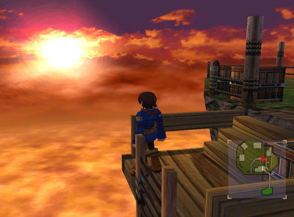 I could stare at this until I go blind (Skies of Arcadia, Dreamcast)