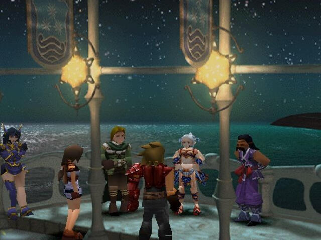 A beautiful starry night 🌠✨ (The Legend of Dragoon, PlayStation)