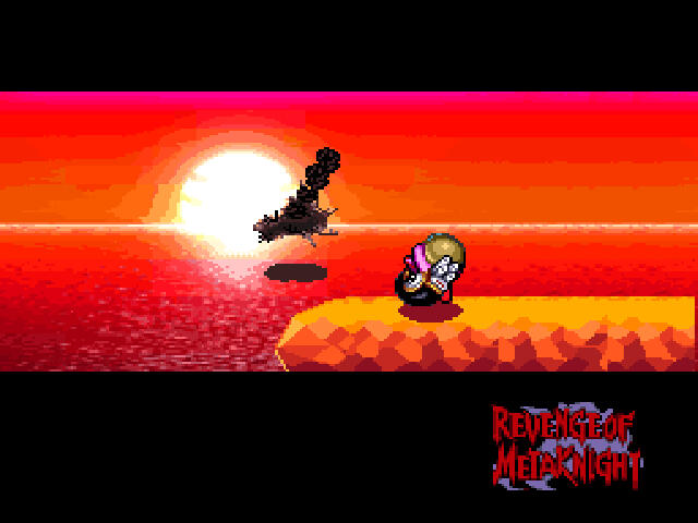 Sayonara, motherfucker. (Kirby Super Star, SNES)